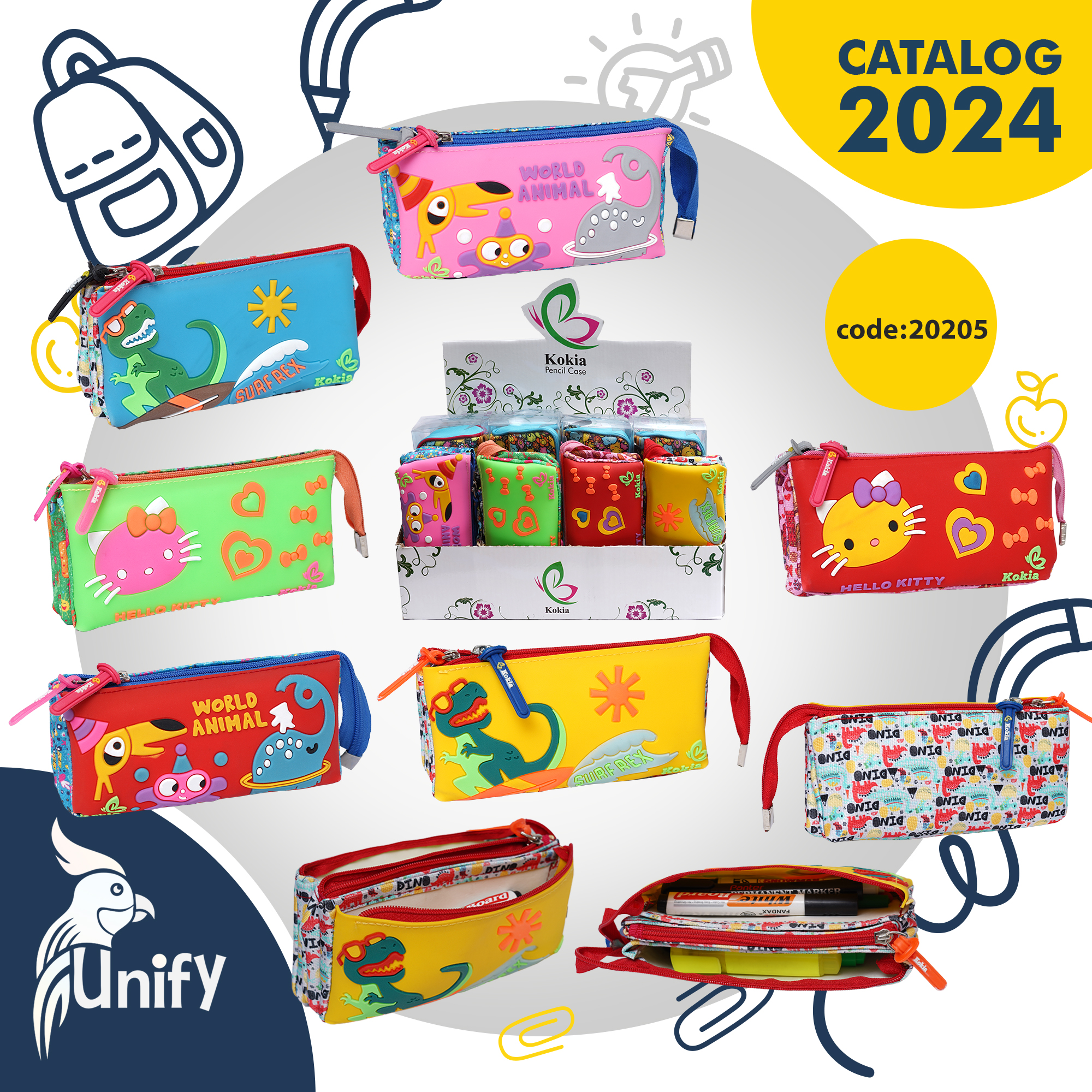 20205 جامدادی فانتزی کوکیا کد 20205