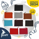 پوشه زیپی چرمی A5 کوکیا کد 4012