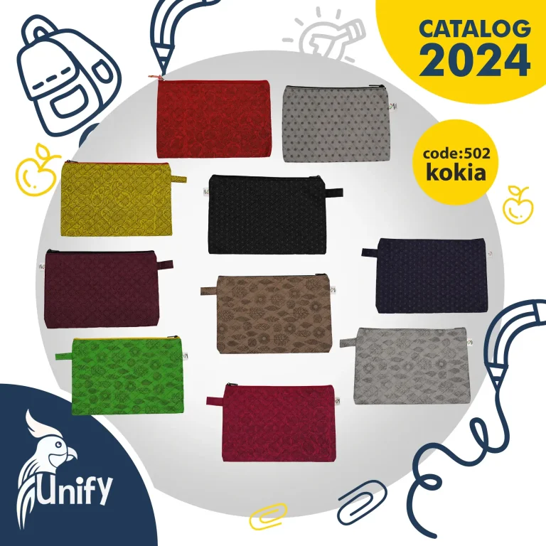 پوشه زیپی A4 کلین کد 502