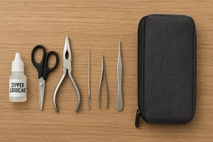 درست کردن زیپ جامدادی